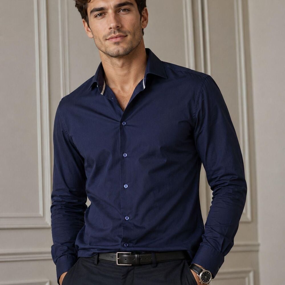 Christian-lacroix Men's Navy Blouse